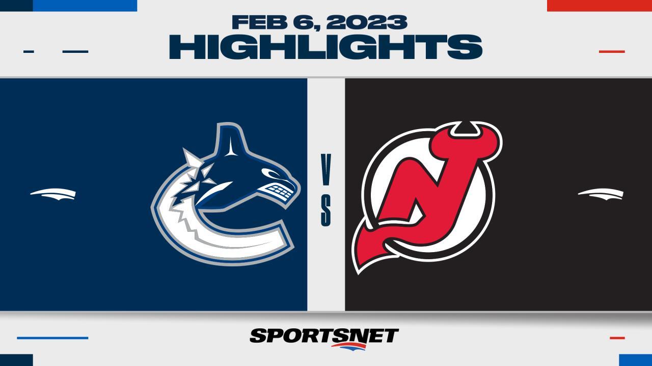 NHL Highlights: Devils 5, Canucks 4 (OT)
