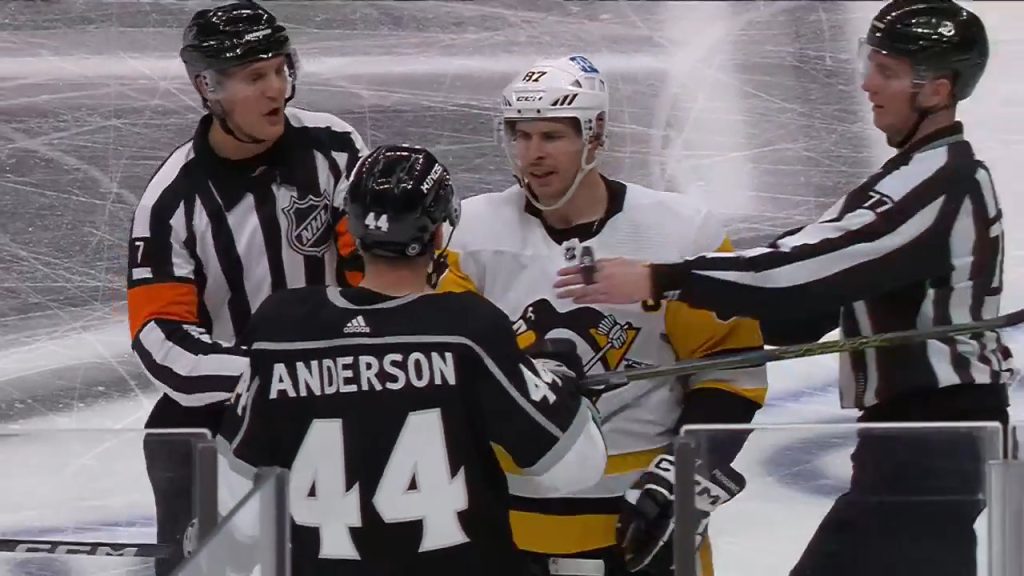 Sidney Crosby takes shot at the NHL and officials after being ejected for  the first time in his career