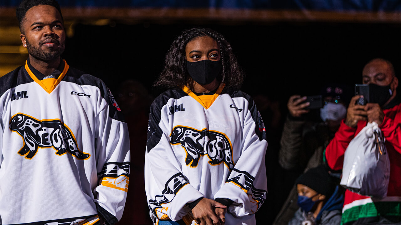 How Jo Dabney uses art to create a sense of community in hockey