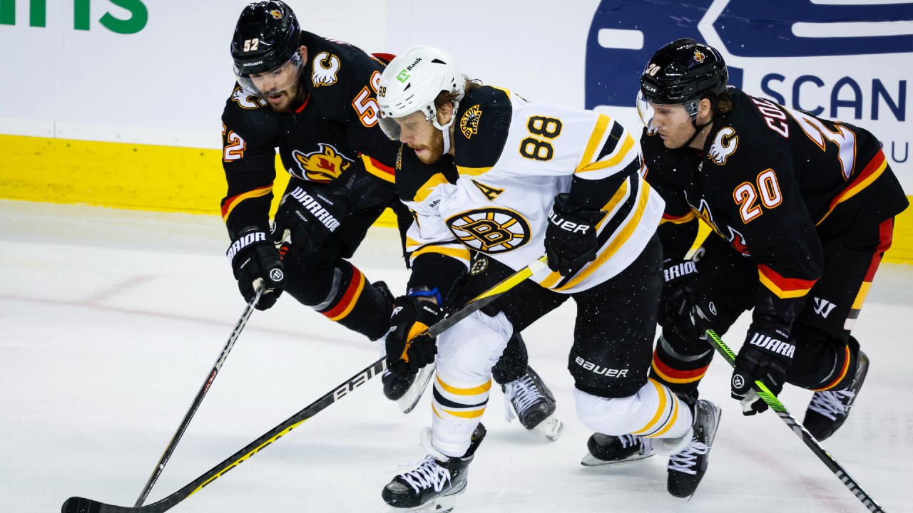 Flames deserved better fate after rolling out best effort vs. juggernaut Bruins thumbnail