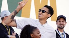 Brittney Griner attends WM Phoenix Open golf tournament