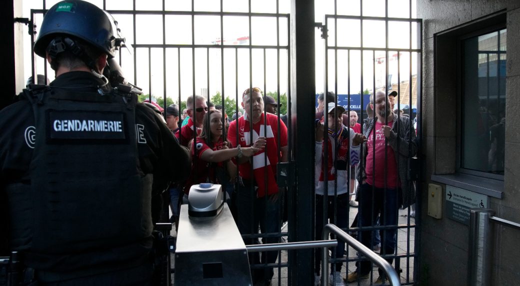 UEFA blamed for near-disaster at Champions League final