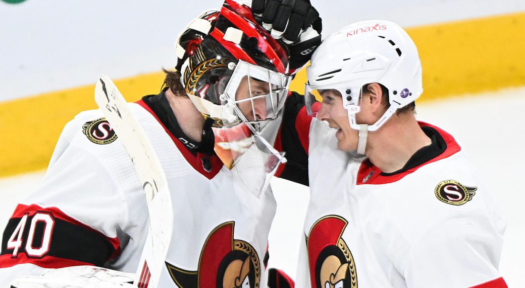 Senators enter two-game set vs. Red Wings with wild-card ambitions at stake
