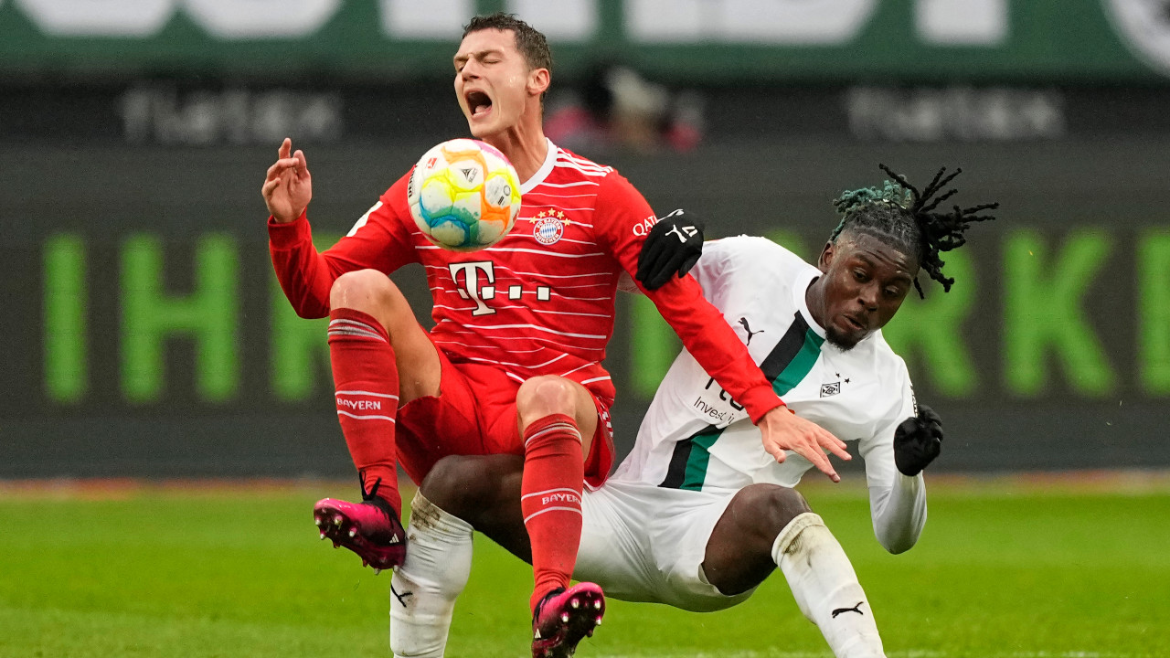 Åben ødemark deltager Gladbach beats 10-man Bayern Munich in Bundesliga