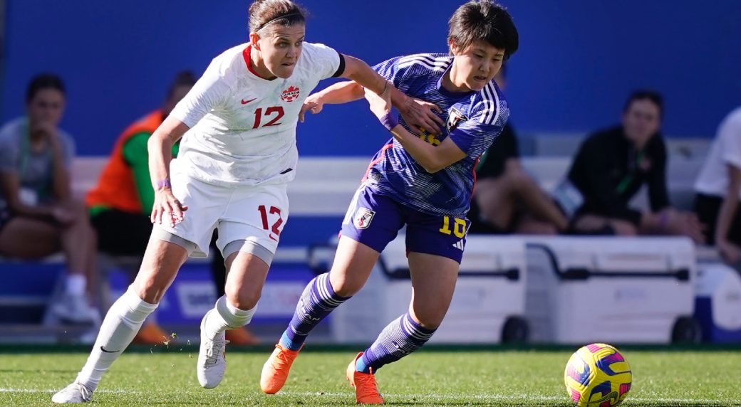 Canadian women pay for defensive errors in loss to Japan at SheBelieves Cup