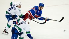 Rangers’ Chytil suffers injury setback at morning skate, Lindgren also hurt