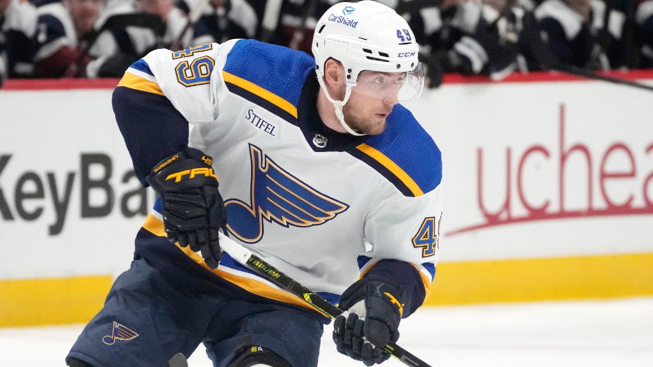 Golden Knights acquire centre Ivan Barbashev from Blues