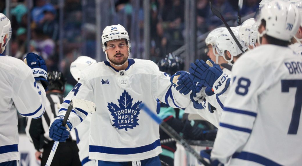 Auston Matthews reinvigorated as Maple Leafs tinker with top six