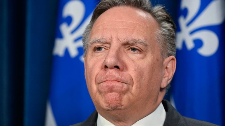 Quebec Premier Francois Legault. (Jacques Boissinot/CP)