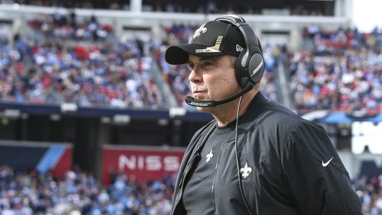 New Orleans Saints head coach Sean Payton watches a play during an NFL football game against the Tennessee Titans in Nashville, Tenn., Sunday, Nov. 14, 2021. The Denver Broncos have agreed to a deal with the New Orleans Saints that will make Sean Payton their head coach, a person with knowledge of the accord said Tuesday, Jan. 31, 2023. (Gary McCullough/AP File)