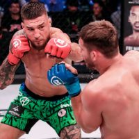 Bellator-MMA-welterweight-champion-Yaroslav-Amosov-punches-Logan-Storley-at-Bellator-291