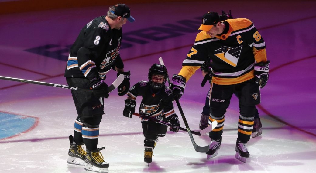 Crosby, Ovechkin, Ovi Jr. embrace the shared spotlight at All-Star Skills Crosby, Ovechkin, Ovi Jr. embrace the shared spotlight at All-Star Skills
