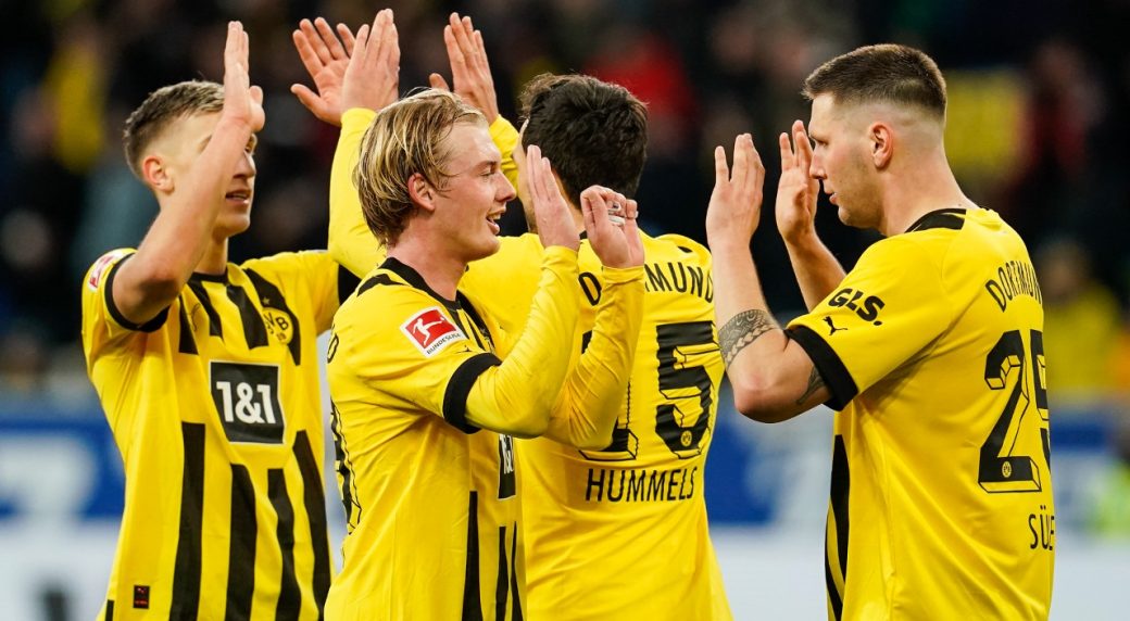 Bundesliga Roundup: Brandt scores with back to send Dortmund to top of table