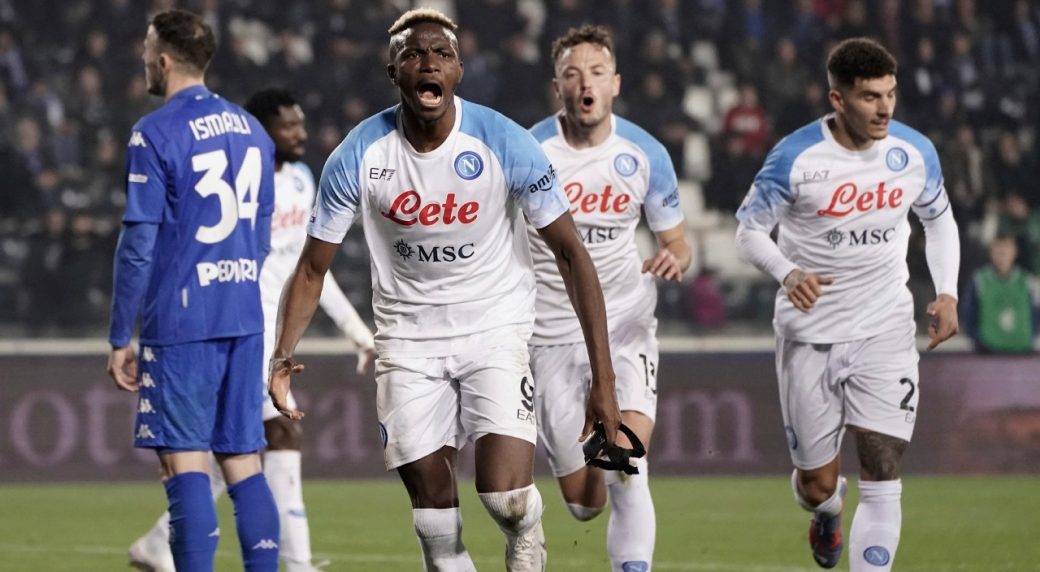 Serie A Roundup: Napoli avoids letdown at Empoli after collapse last season