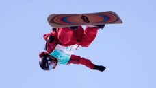 Canadian snowboarder Darcy Sharpe wins World Cup slopestyle gold in Calgary