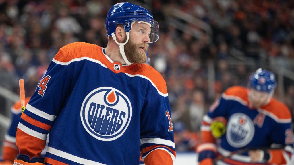 ‘It’s awesome’ Ekholm loving every moment of Oilers debut vs. Maple