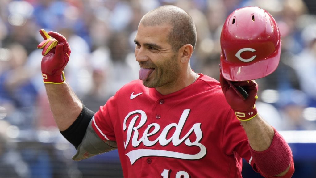 I just want to fit in in this team': Joey Votto reflects on first game back  with red-hot Reds