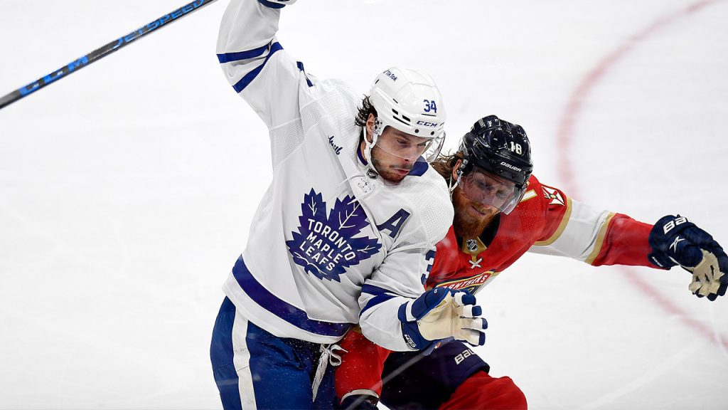 Auston Matthews' decision to switch sticks pays off for Maple Leafs