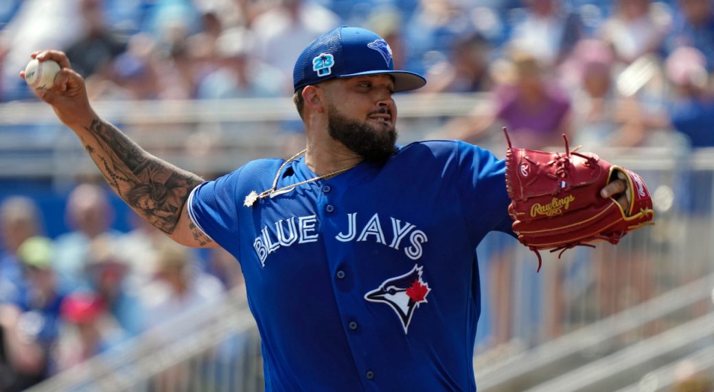 Hitters are trying to catch up to Blue Jays’ Manoah, but he’s staying ahead