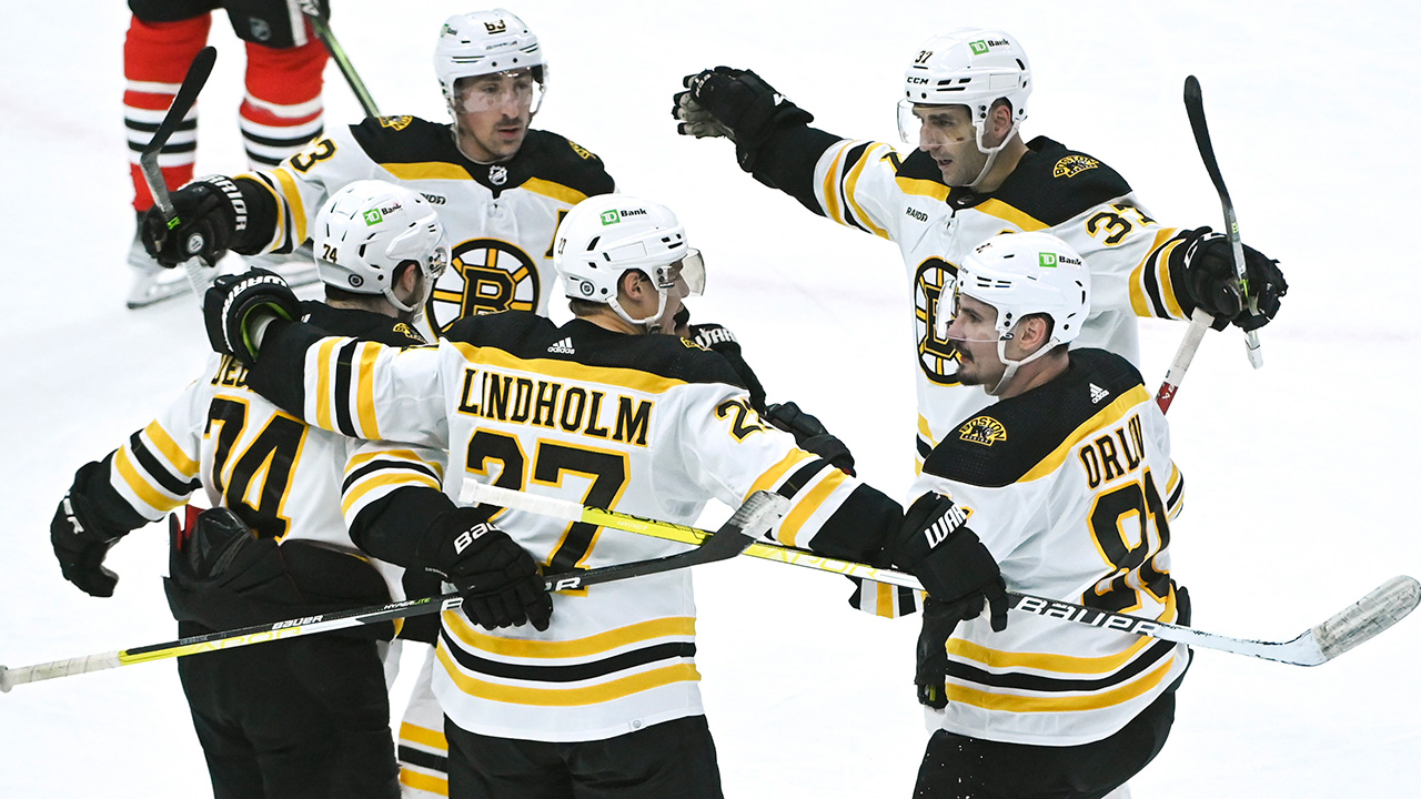 NHL roundup: Bruins edge Caps in OT to even series