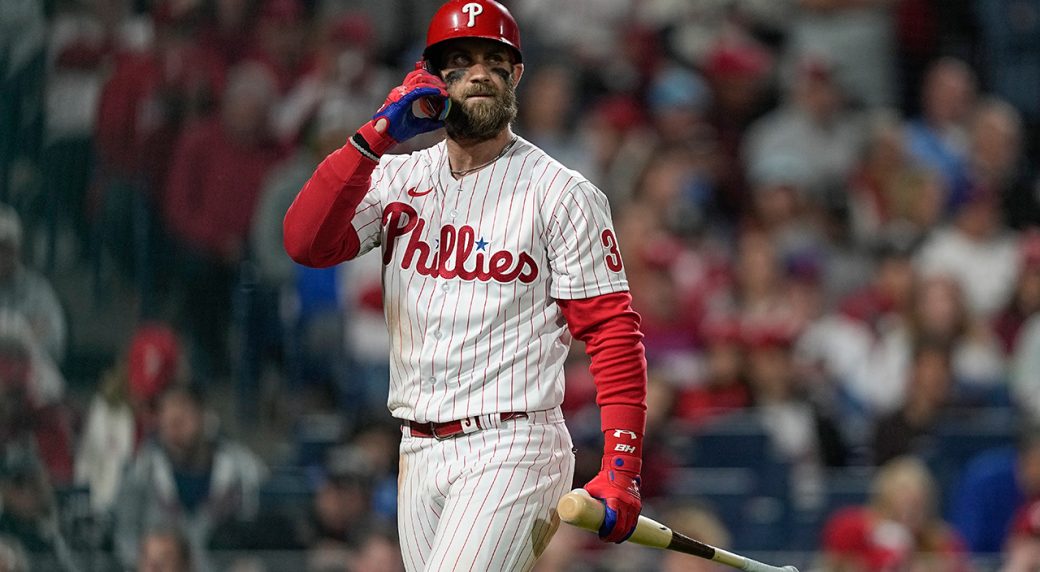 Hot Harper carries Phillies into 1st World Series since 2009