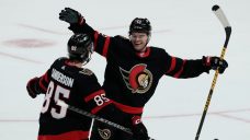 DeBrincat’s overtime winner lifts Senators past Flyers
