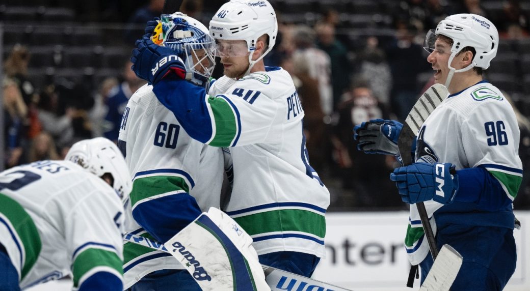 Canucks Takeaways: Delia sharp, Hughes and Petterson stay hot vs. Ducks Canucks Takeaways: Delia sharp, Hughes and Petterson stay hot vs. Ducks