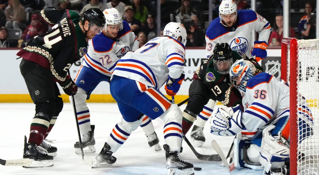 Draisaitl franchit une étape importante dans sa carrière alors que les Oilers remportent la victoire lors de leur premier voyage à la Mullett Arena