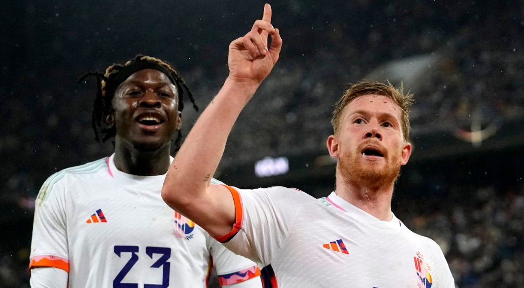 De Bruyne stars, leads Belgium to win against Germany in friendly