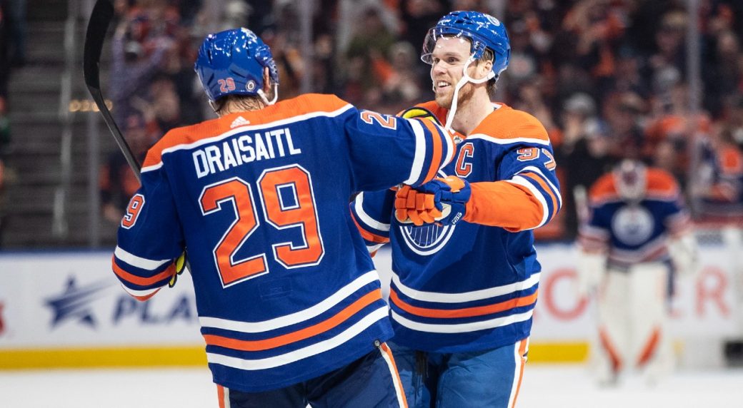 After setting problem of 60 objectives, Oilers’ Draisaitl helps McDavid accomplish feat