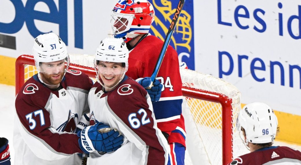 Lehkonen pots two as Colorado Avalanche overwhelm Montreal Canadiens