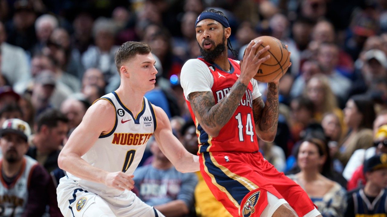 Ingram has triple-double as Pelicans rout Nuggets to move up standings ...