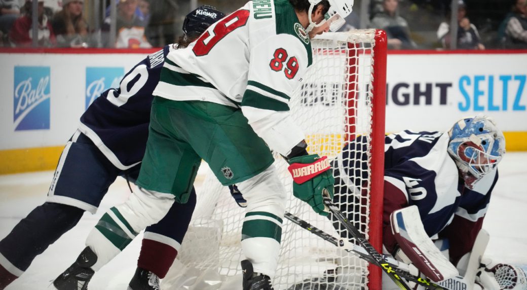 Gaudreau scores twice short-handed as Wild beat Avalanche