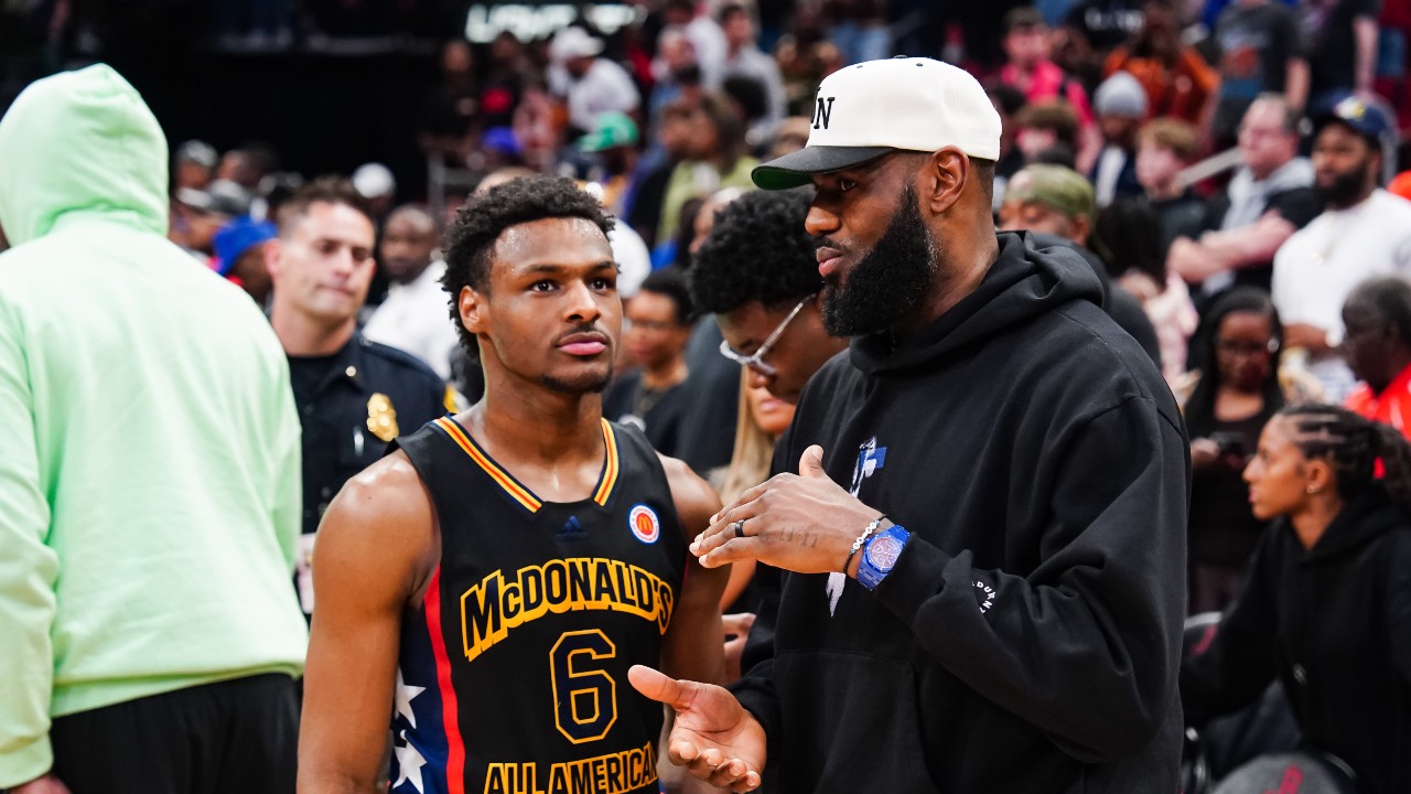What Number is Bronny James?: Lakers and LeBron James are Source of  Inspiration for 6'3 Guard at McDonald's All-American Game - The SportsRush