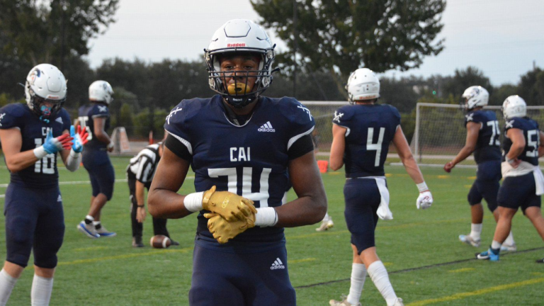 Clearwater Academy International defensive back Isaiah Thomas is shown in an undated handout photo. Canadian Thomas has verbally committed to the University of Miami. (CP/Clearwater Academy International, Tricia Ryan)