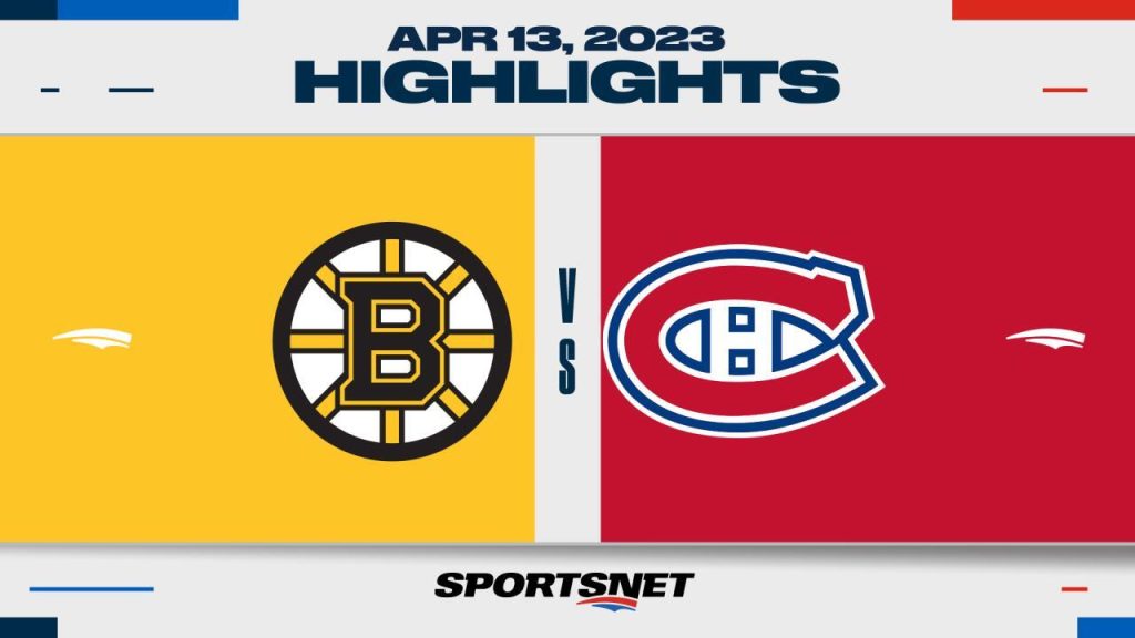NHL Highlights  Devils vs. Bruins - April 8, 2023 