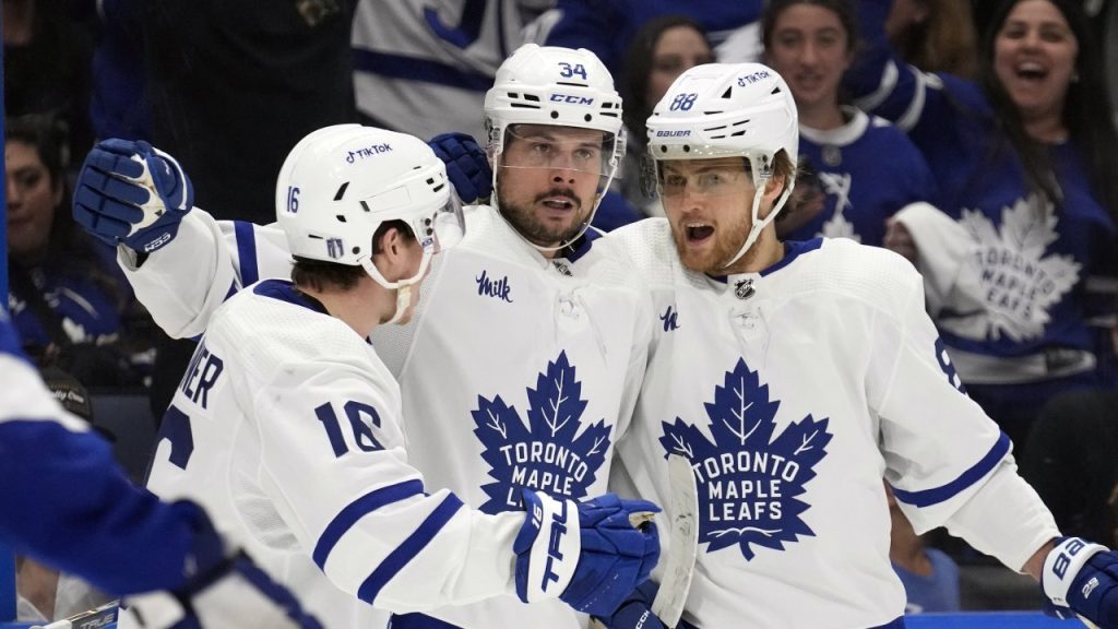 Maple Leafs star Auston Matthews rewrites NHL history books by shattering  pair of records