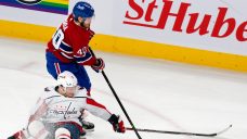 Armia scores hat trick as Canadiens rout reeling Capitals