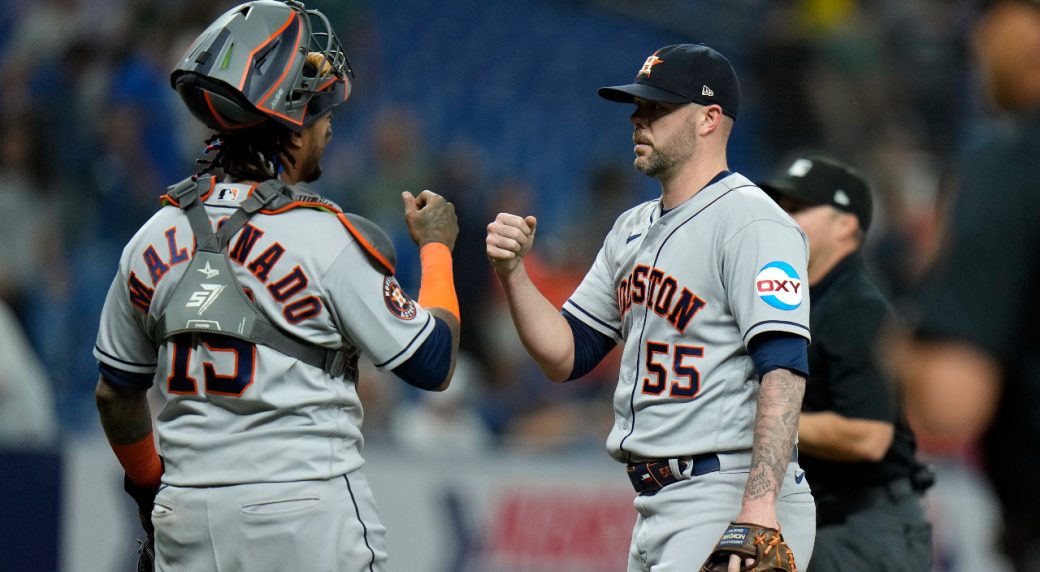 MLB Roundup: Astros hand Rays first home loss of the season