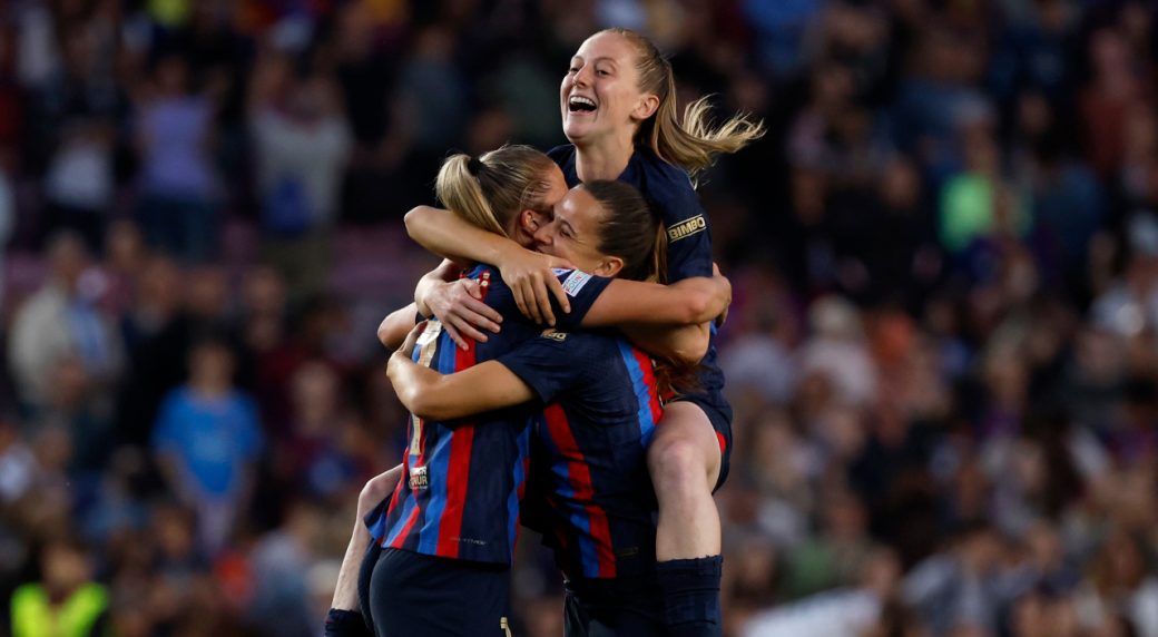 Barcelona into third straight Women’s Champions League final