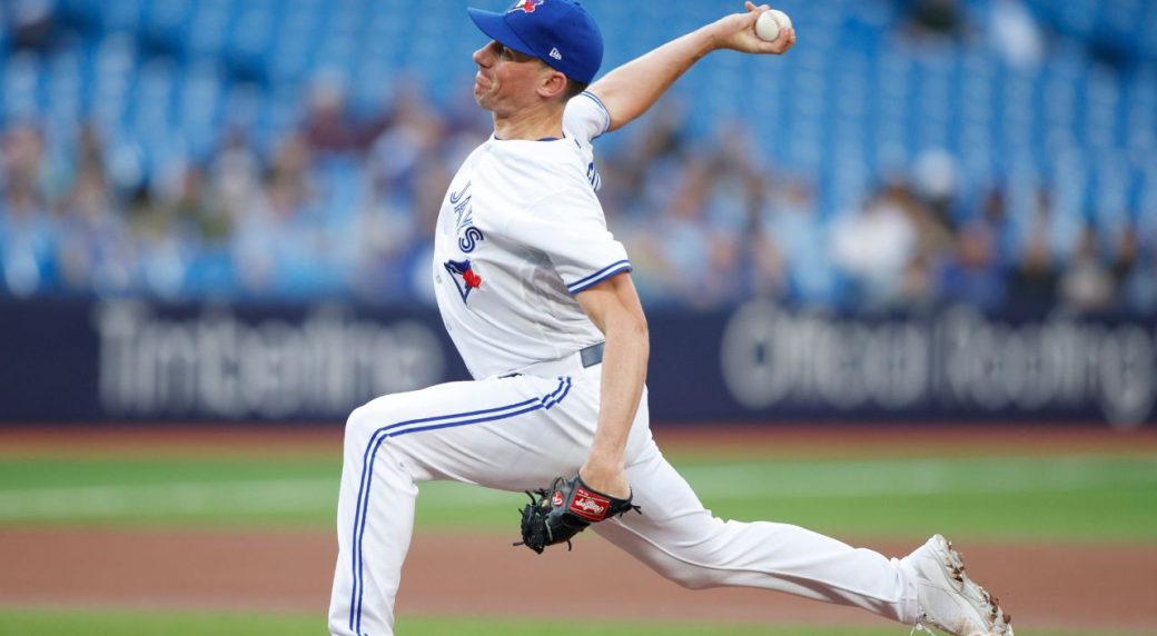Bassitt rebounds with dependable outing but Jays’ bats are quiet in loss