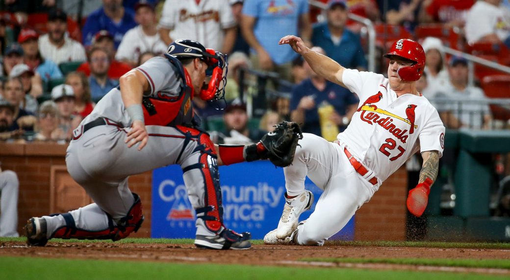 Cardinals manager questions O’Neill’s effort in play at the plate