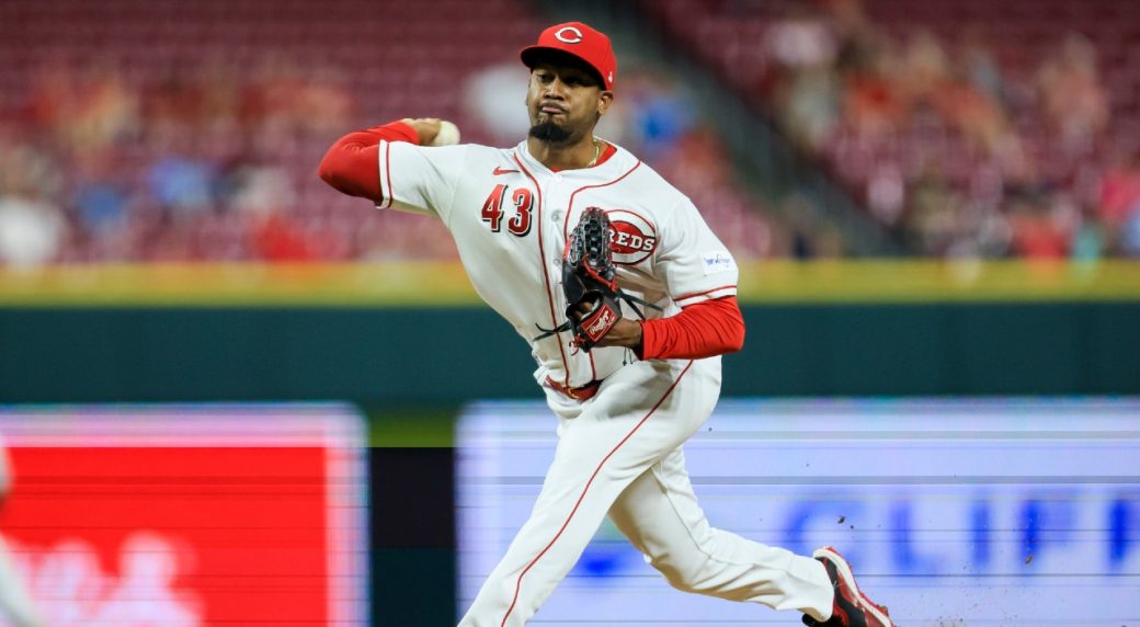 Cincinnati Reds' Tyler Stephenson plays during the sixth inning of