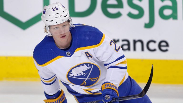 Buffalo Sabres defenceman Rasmus Dahlin. (Larry MacDougal/CP)