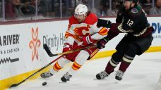 Flames recall defenceman Jordan Oesterle, Tanev returns