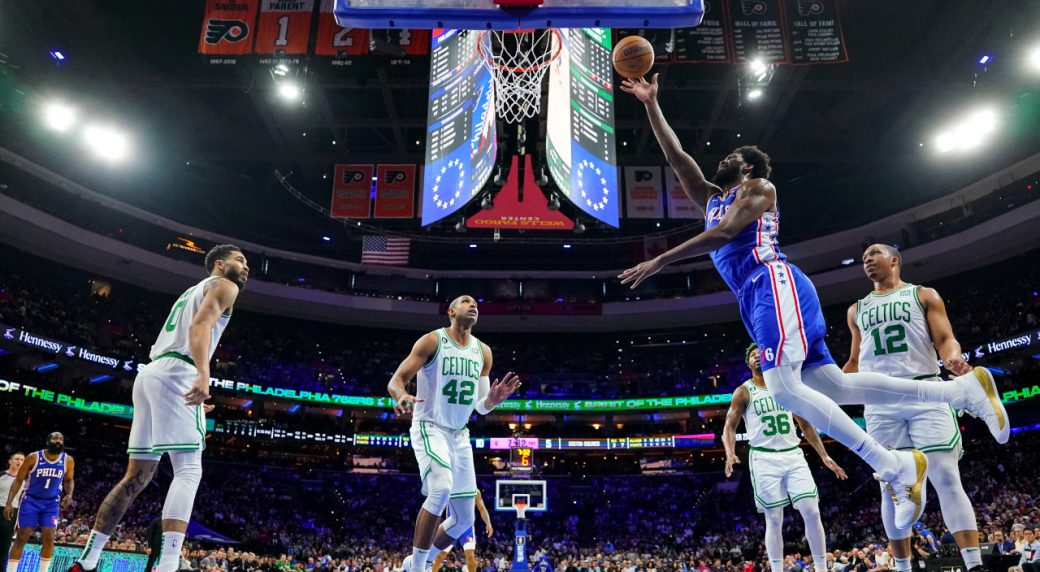 76ers' Embiid makes MVP statement with 52 points in win over Celtics