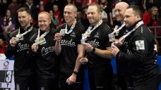 Canada’s Gushue falls to Scotland’s Mouat in world men’s curling championship final