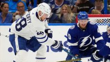 Maple Leafs&#8217; Lafferty fined for cross-check on Lightning&#8217;s Colton