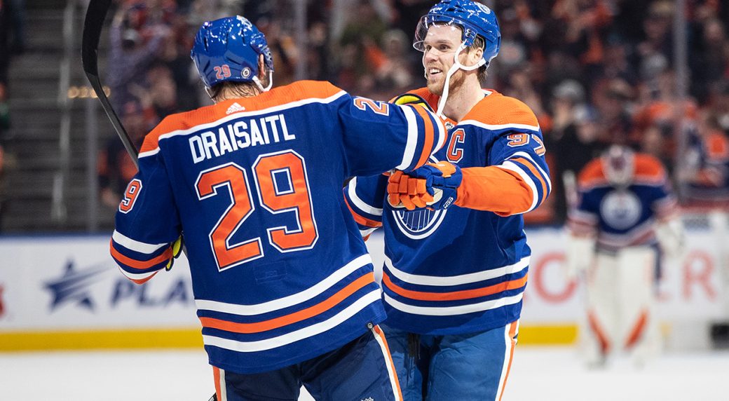NHL Stunning Numbers: McDavid, Draisaitl and the improbable push for 100  points - NBC Sports