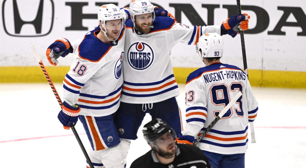 Oilers punch ticket to Round 2 with Game 6 victory over Kings